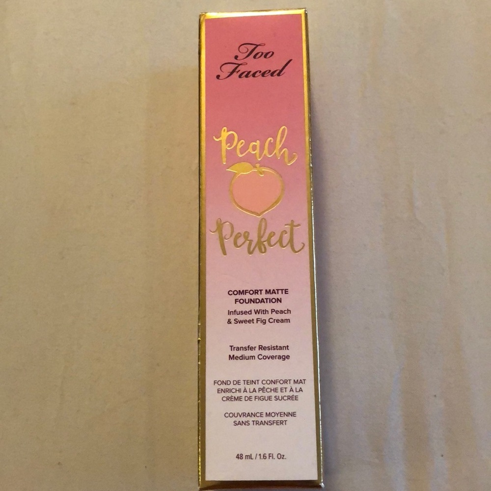 Too Faced Peach Perfect Comfort Matte Foundation